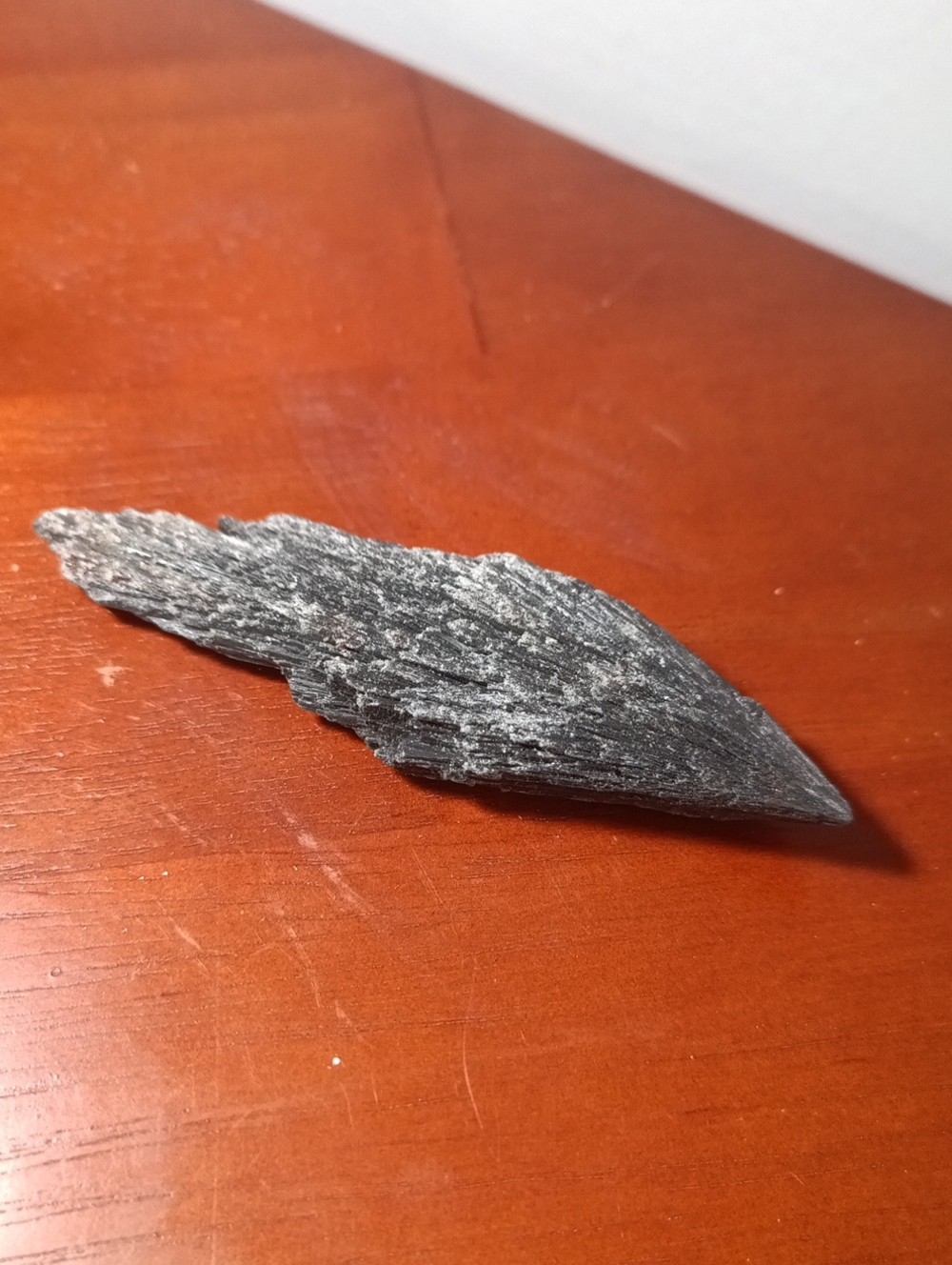 Black Kyanite Rough Fan Cluster Crystal